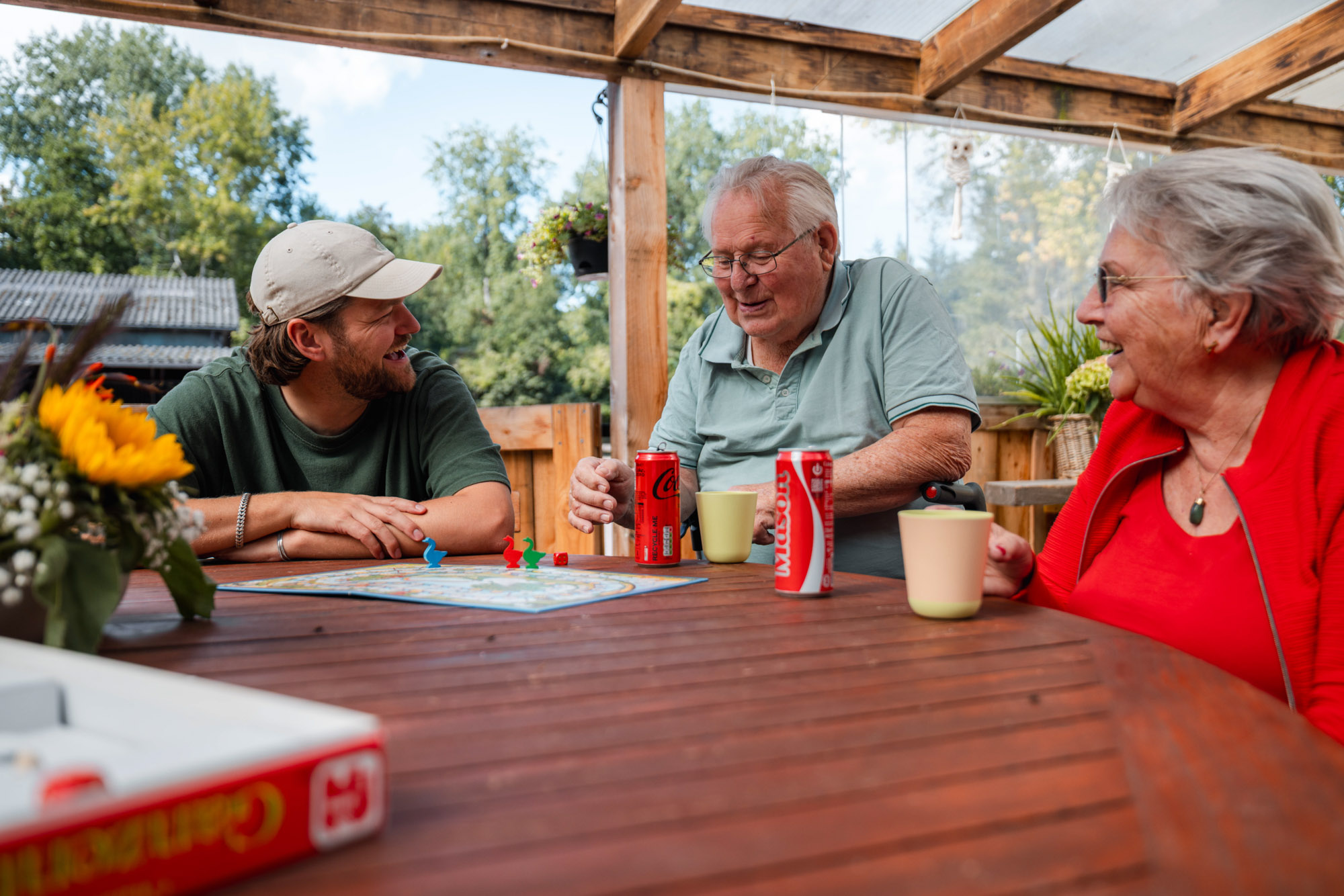 Gezellig een spelletje spelen