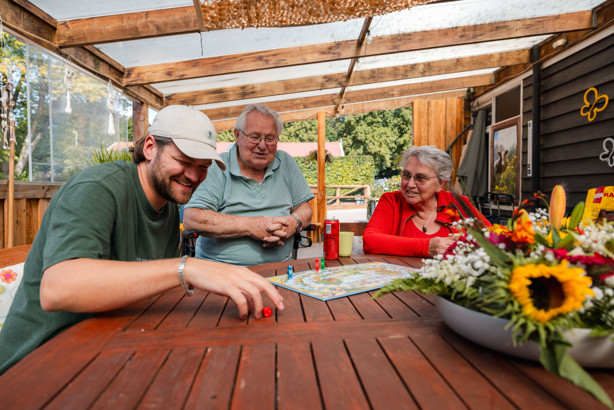 Gezellig samen aan tafel